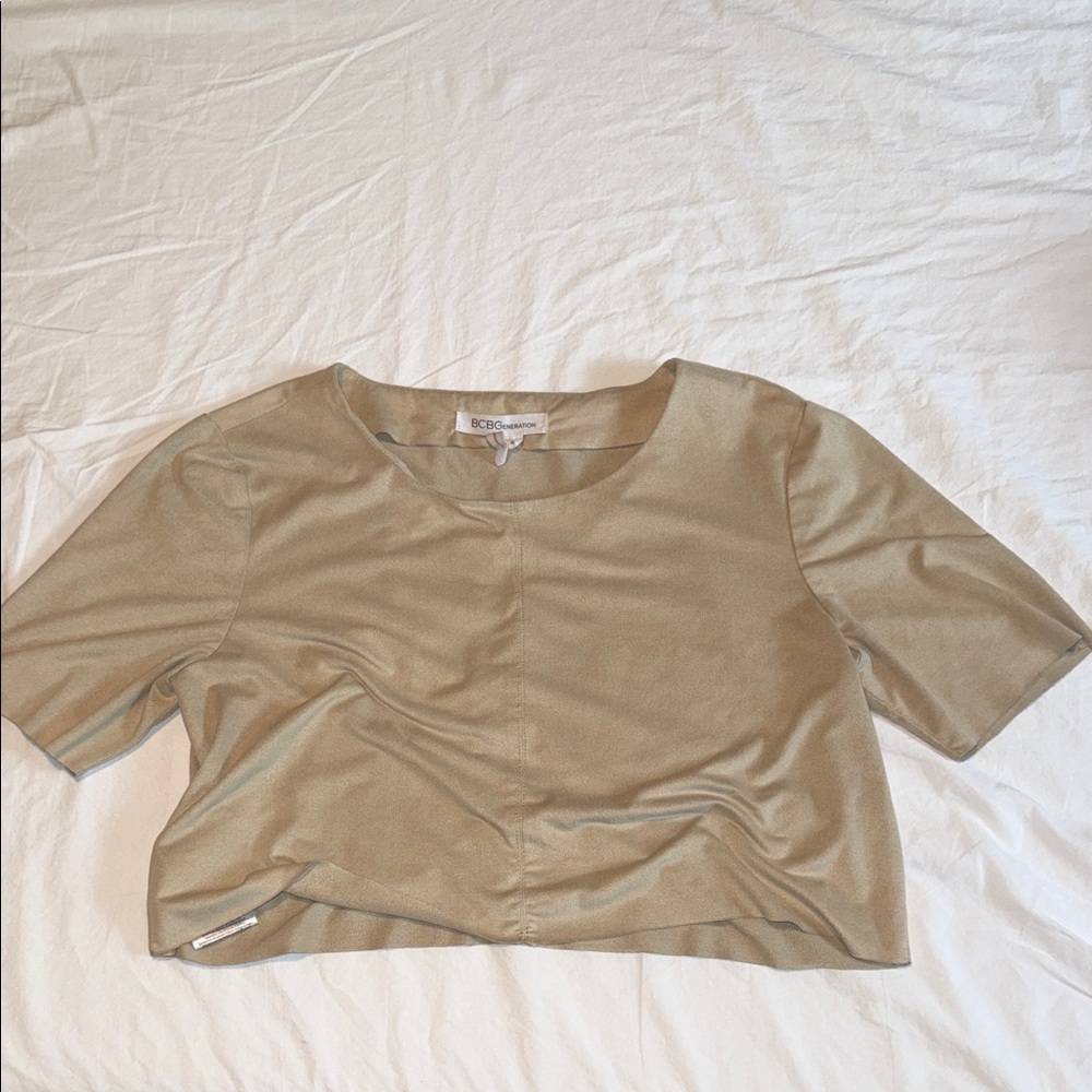 BCBGMaxAzria light taupe Women's Blouse